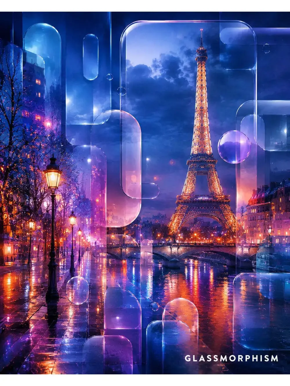 4177 Paris Styles Eiffel Tower 